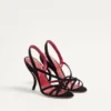 Sandalias Fetishique de terciopelo de 105 mm Sandalias Fetishique de terciopelo de 105 mm