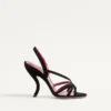 Sandalias Fetishique de terciopelo de 105 mm Sandalias Fetishique de terciopelo de 105 mm