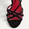 Sandalias Fetishique de terciopelo de 105 mm Sandalias Fetishique de terciopelo de 105 mm