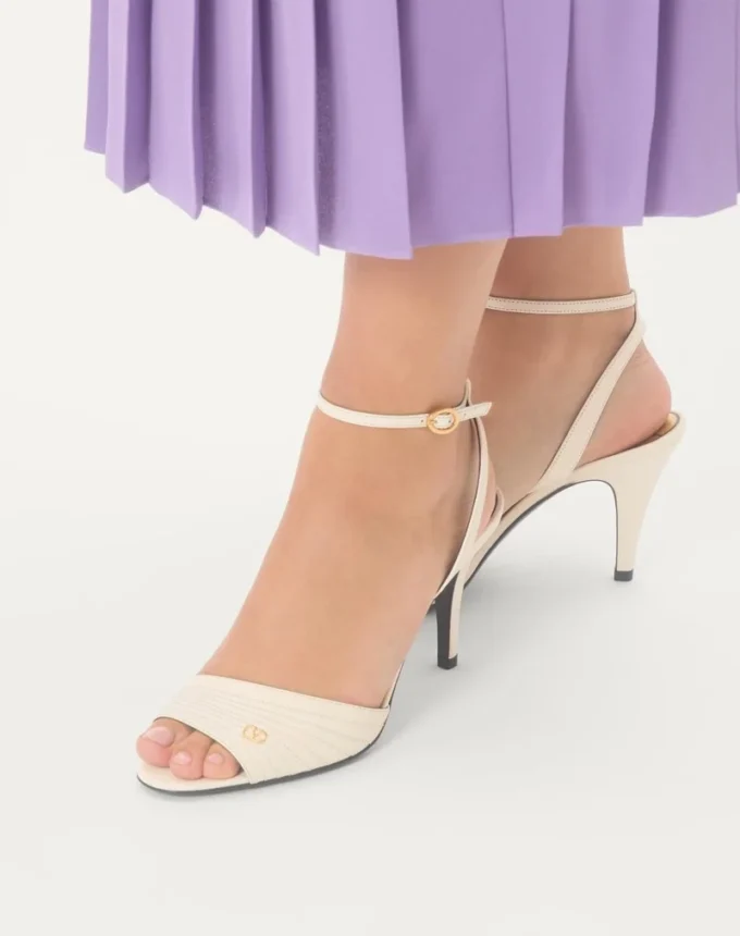 Sandalias Ladycrush de piel de cabrito de 85 mm Sandalias Ladycrush de piel de cabrito de 85 mm