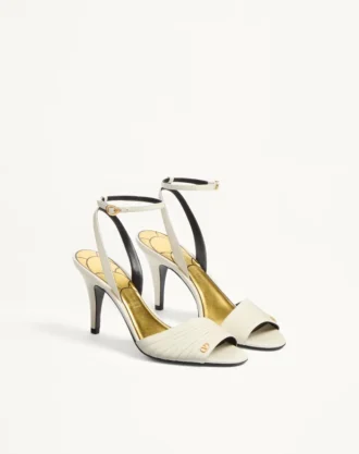 Sandalias Ladycrush de piel de cabrito de 85 mm