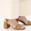 Sandalias Nellcôte de piel crust 60 mm Sandalias Nellcôte de piel crust 60 mm