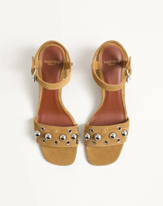 Sandalias Nellcôte de piel crust 60 mm Sandalias Nellcôte de piel crust 60 mm