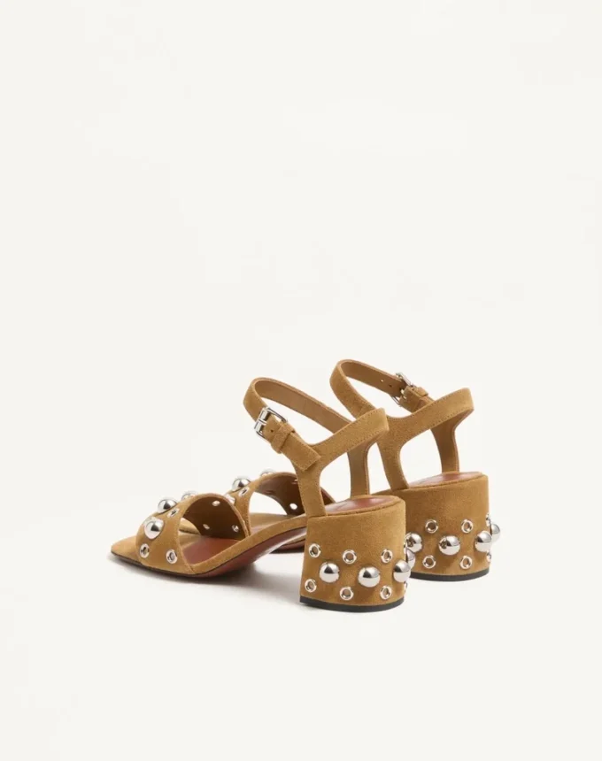 Sandalias Nellcôte de piel crust 60 mm Sandalias Nellcôte de piel crust 60 mm