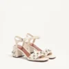 Sandalias Nellcôte en piel de becerro granulada 60 mm Sandalias Nellcôte en piel de becerro granulada 60 mm