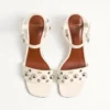 Sandalias Nellcôte en piel de becerro granulada 60 mm Sandalias Nellcôte en piel de becerro granulada 60 mm