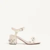 Sandalias Nellcôte en piel de becerro granulada 60 mm Sandalias Nellcôte en piel de becerro granulada 60 mm