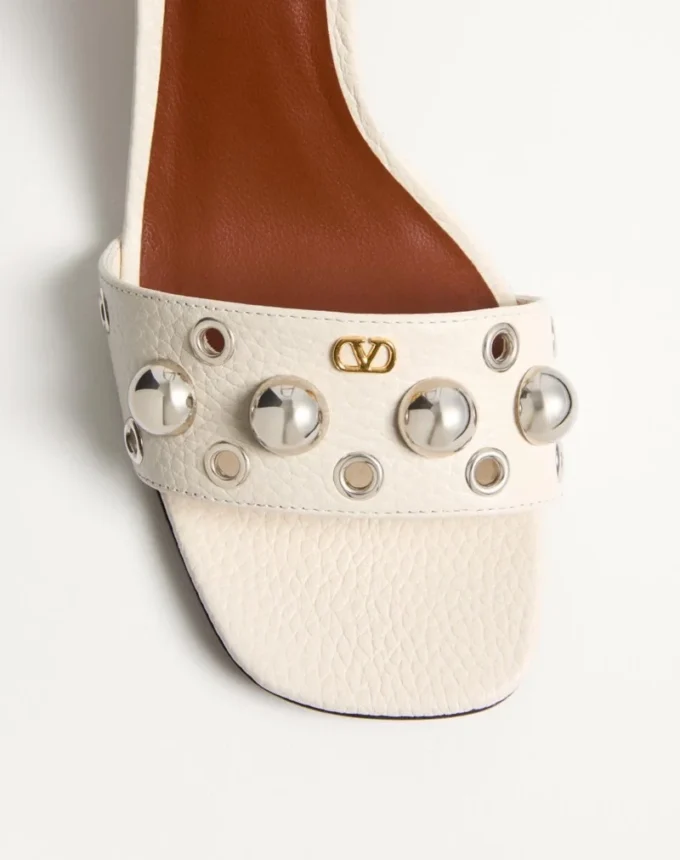 Sandalias Nellcôte en piel de becerro granulada 60 mm Sandalias Nellcôte en piel de becerro granulada 60 mm