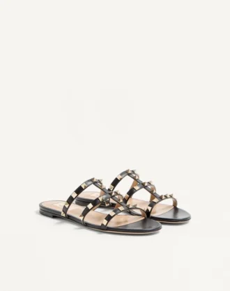 Sandalias planas Rockstud
