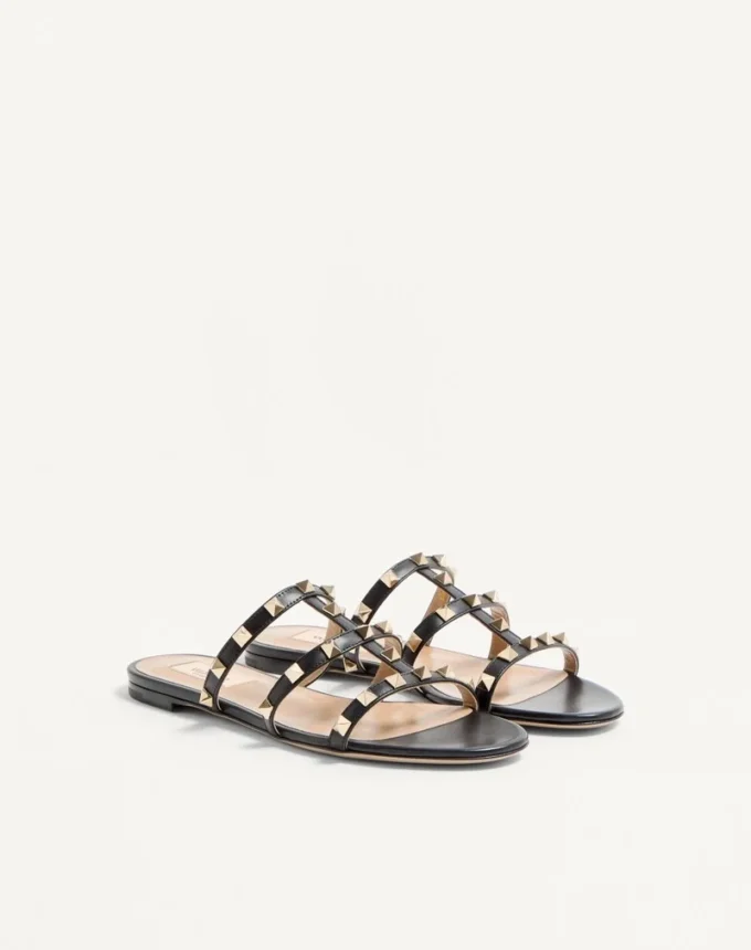 Sandalias planas Rockstud