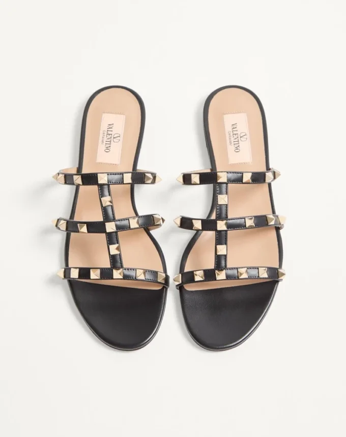 Sandalias planas Rockstud