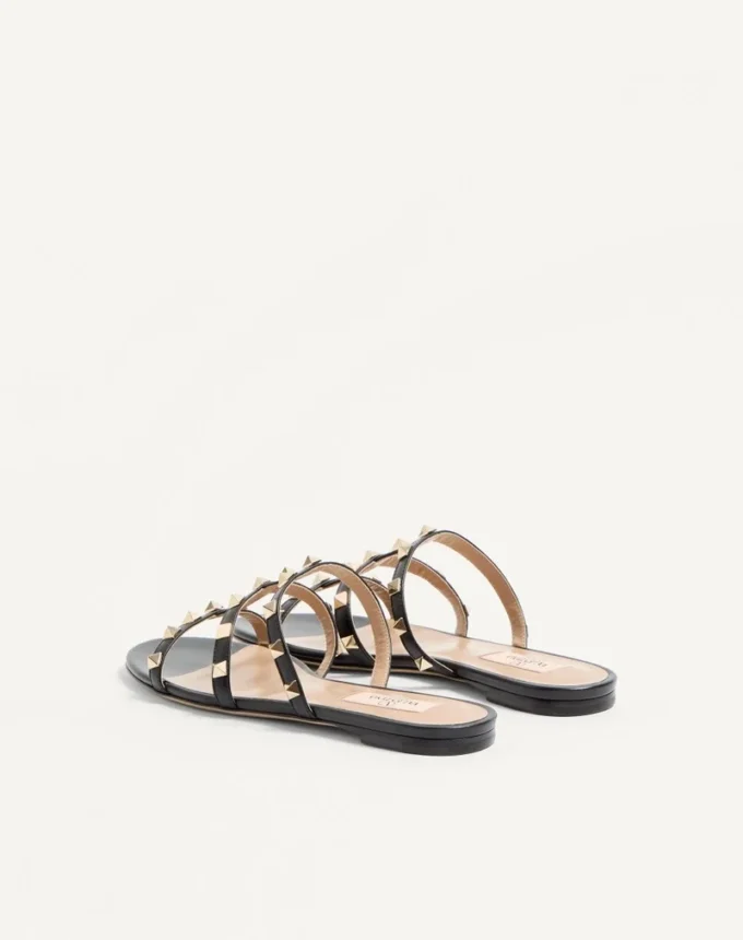 Sandalias planas Rockstud