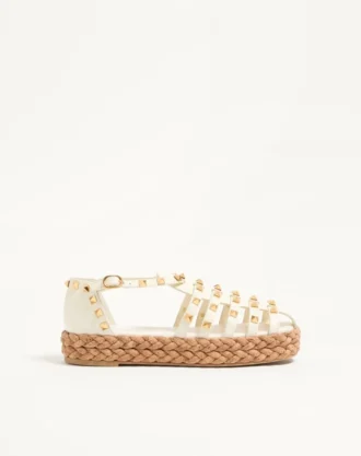 Sandalias Rockstud Fishermen de piel de becerro de 30 mm Sandalias Rockstud Fishermen de piel de becerro de 30 mm
