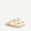 Sandalias Rockstud Slide en piel de becerro 20 mm Sandalias Rockstud Slide en piel de becerro 20 mm