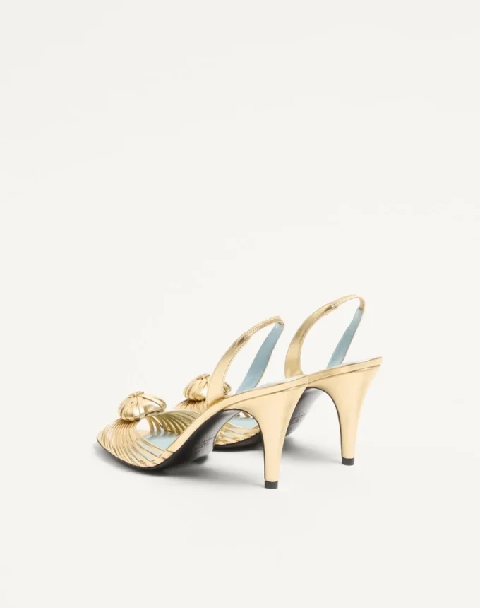 Sandalias Royal en piel napa laminada 85 mm Sandalias Royal en piel napa laminada 85 mm