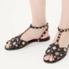 Sandalias Studdy de piel de cabrito
