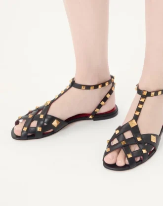 Sandalias Studdy de piel de cabrito Sandalias Studdy de piel de cabrito