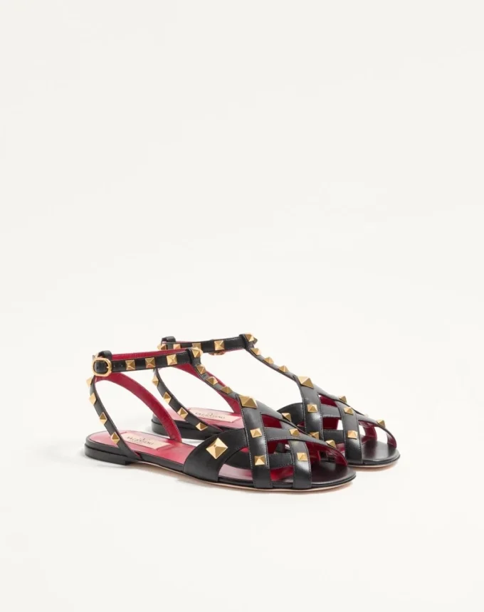 Sandalias Studdy de piel de cabrito