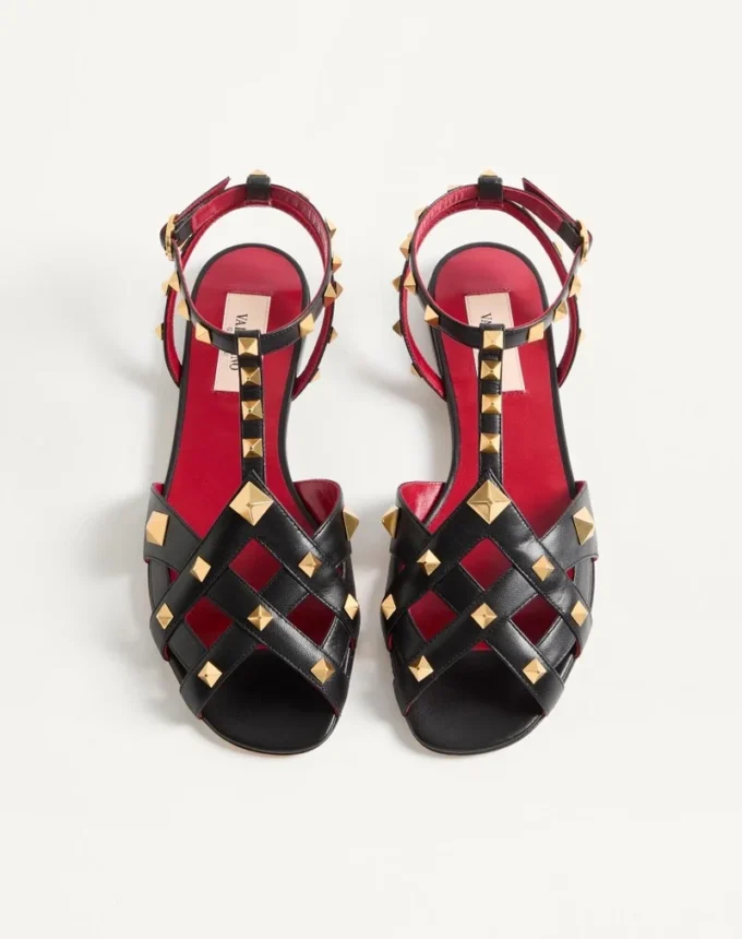 Sandalias Studdy de piel de cabrito
