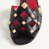 Sandalias Studdy de piel de cabrito