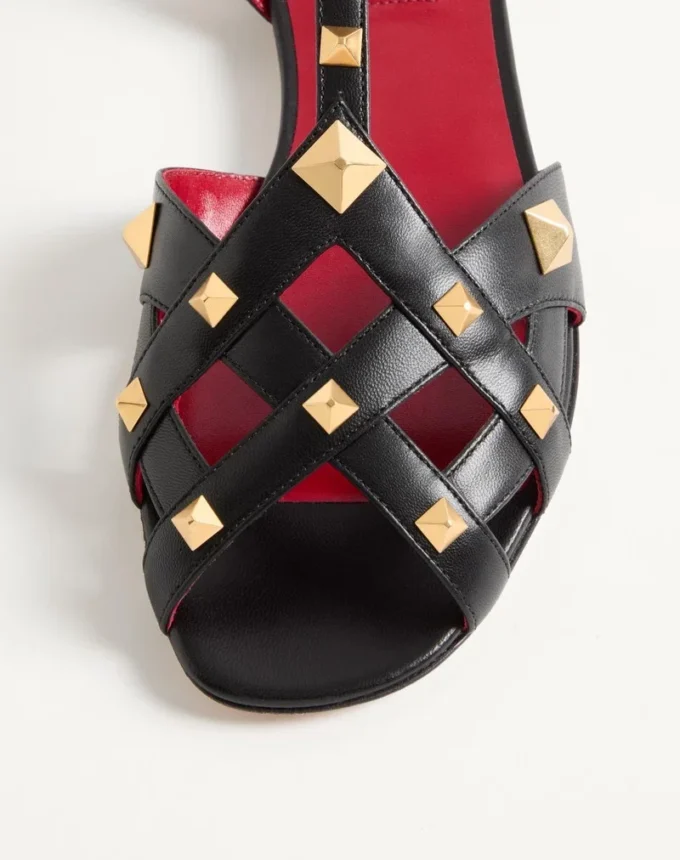 Sandalias Studdy de piel de cabrito