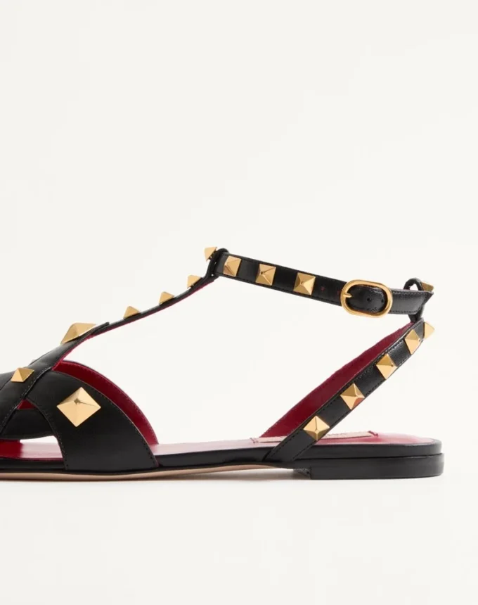 Sandalias Studdy de piel de cabrito