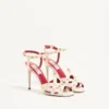 Sandalias Studdy de piel de cabrito de 100 mm