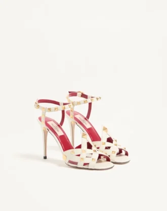 Sandalias Studdy de piel de cabrito de 100 mm Sandalias Studdy de piel de cabrito de 100 mm