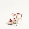 Sandalias Studdy de piel de cabrito de 100 mm