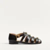Sandalias Studshield Fisherman de piel de becerro Sandalias Studshield Fisherman de piel de becerro