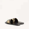 Sandalias Viva Superstar de rafia con bordado de ganchillo