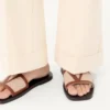 Sandalias Viva Superstar Slide en lona y piel napa Sandalias Viva Superstar Slide en lona y piel napa