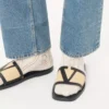 Sandalias Viva Superstar Slide en piel napa Sandalias Viva Superstar Slide en piel napa
