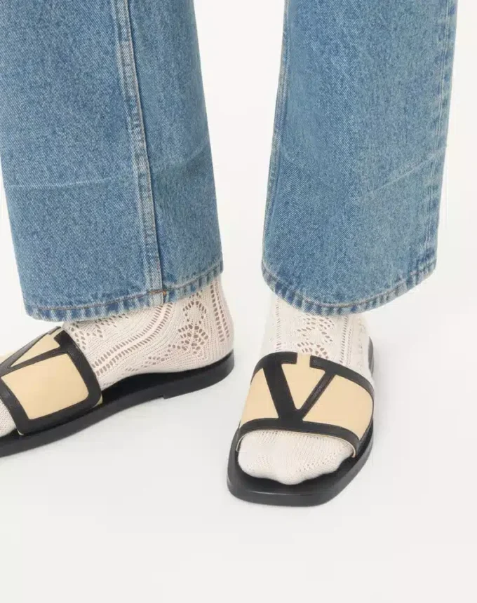 Sandalias Viva Superstar Slide en piel napa Sandalias Viva Superstar Slide en piel napa
