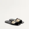 Sandalias Viva Superstar Slide en piel napa Sandalias Viva Superstar Slide en piel napa