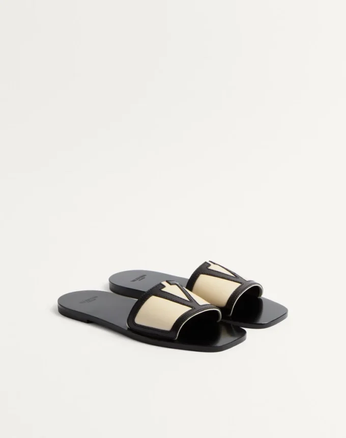 Sandalias Viva Superstar Slide en piel napa Sandalias Viva Superstar Slide en piel napa