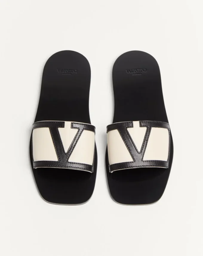 Sandalias Viva Superstar Slide en piel napa Sandalias Viva Superstar Slide en piel napa