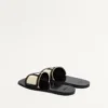 Sandalias Viva Superstar Slide en piel napa Sandalias Viva Superstar Slide en piel napa