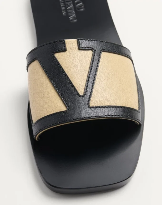Sandalias Viva Superstar Slide en piel napa Sandalias Viva Superstar Slide en piel napa