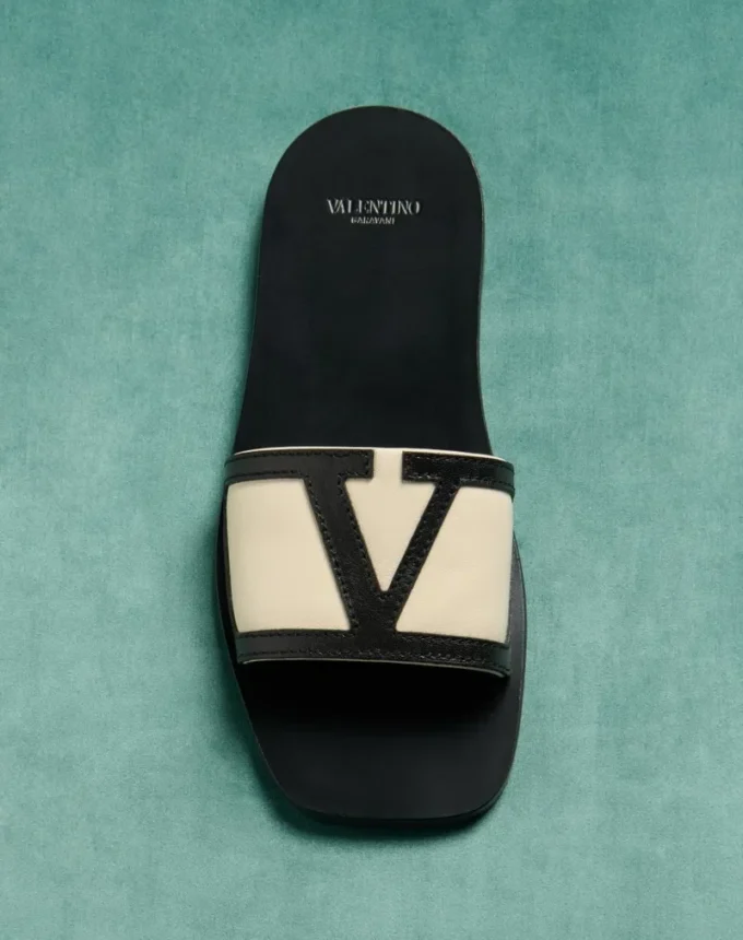 Sandalias Viva Superstar Slide en piel napa Sandalias Viva Superstar Slide en piel napa