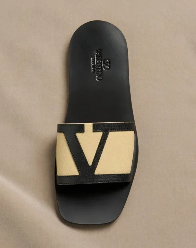 Sandalias Viva Superstar Slide en piel napa Sandalias Viva Superstar Slide en piel napa