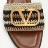 Sandalias Vlogo Signature con bordado de ganchillo Sandalias Vlogo Signature con bordado de ganchillo