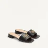 Sandalias Vlogo Signature de piel de becerro de 20 mm