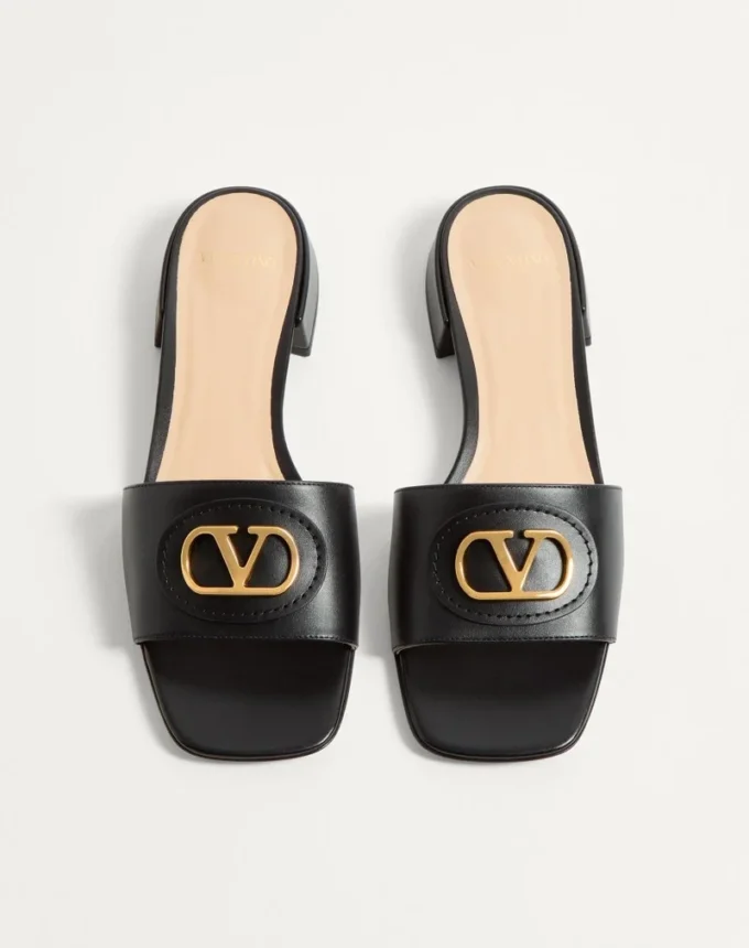Sandalias Vlogo Signature de piel de becerro de 20 mm