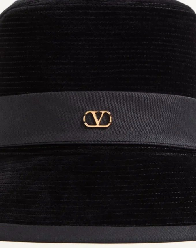 Sombrero de algodón con el logotipo VLogo.