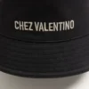 Sombrero de pescador de algodón con bordado de Chez Valentino