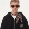 Sudadera con capucha de algodón y parche VG Sudadera con capucha de algodón y parche VG