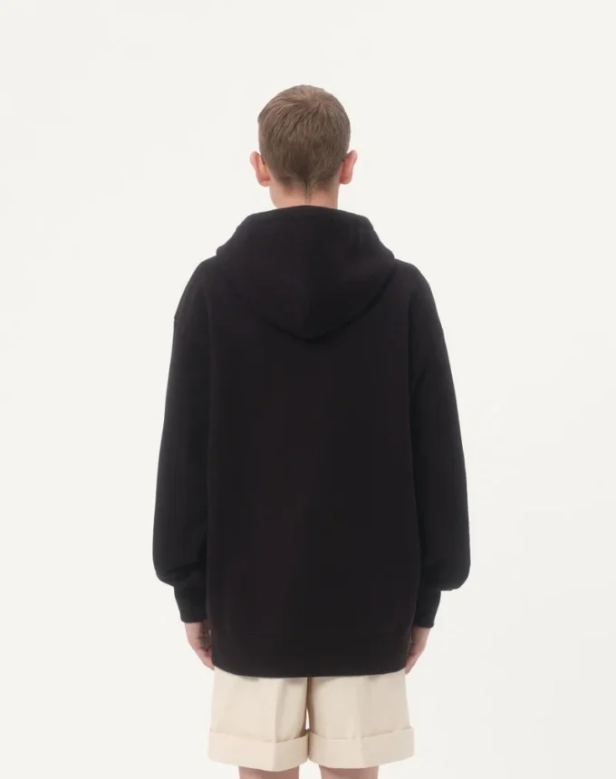 Sudadera con capucha de algodón y parche VG Sudadera con capucha de algodón y parche VG