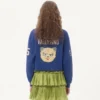 Sudadera de algodón bordada Sudadera de algodón bordada