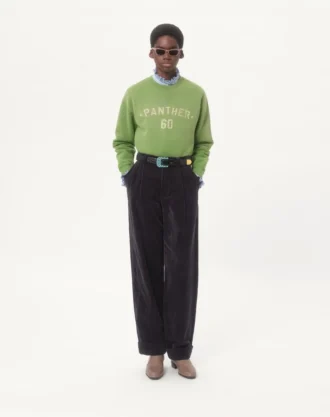 Sudadera de algodón con estampado y bordado Chez Valentino Sudadera de algodón con estampado y bordado Chez Valentino